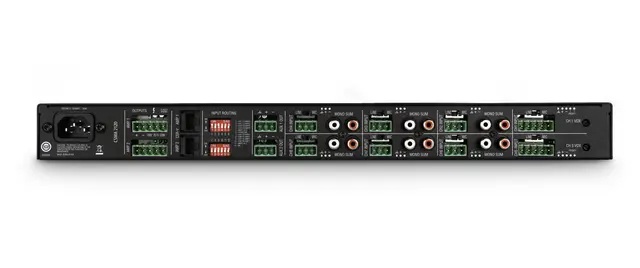 JBL PRO CSMA2120 8ohm 70/100V Mikserforsterker 2 x 120W 8 inn 8ohm/70V 