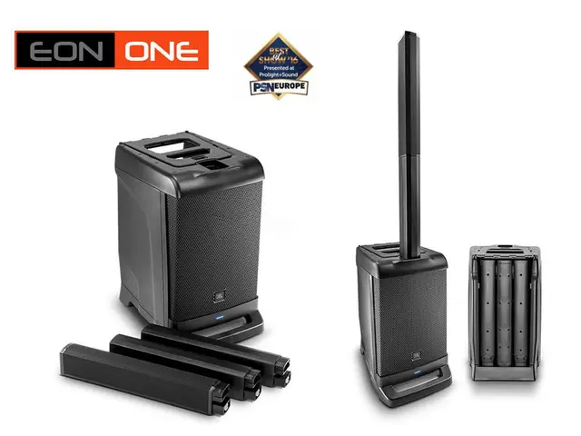 JBL EON ONE Portabel søylehøyttaler 10" sub, 6 kanals mikser, Bluetooth 