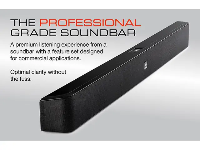 JBL PRO PSB-1 aktiv stereo lydplanke Aktiv stereo lydplanke, RCA 