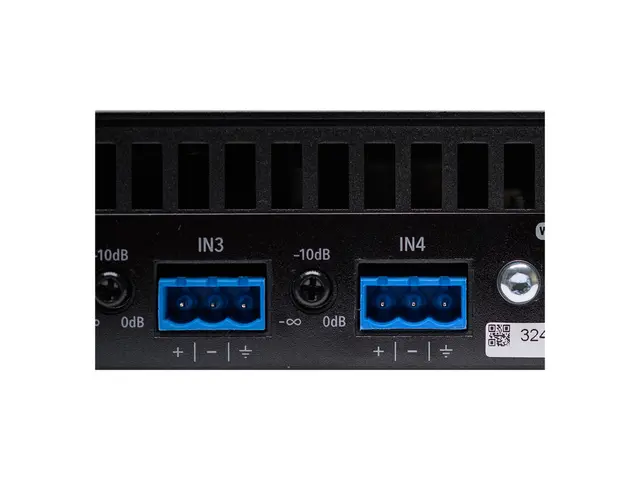 LEA Connect 704 70/100V DSP Installasjonsforsterker 4 x 700W, WiFi 