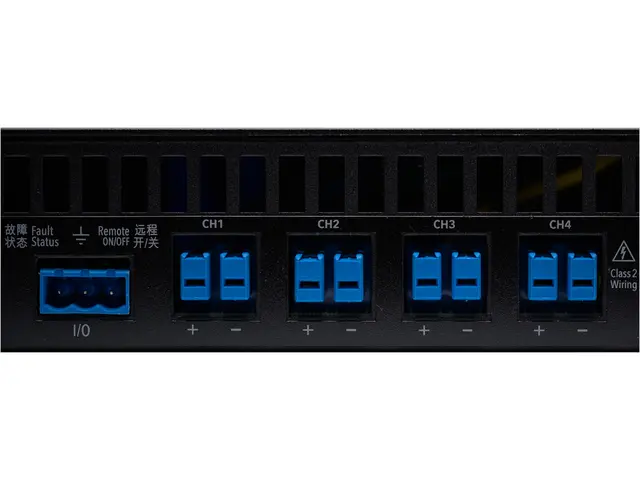 LEA Connect 704 70/100V DSP Installasjonsforsterker 4 x 700W, WiFi 