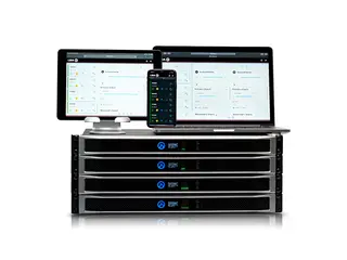 LEA Connect 88 70/100V DSP Installasjonsforsterker 8x80W, WiFi