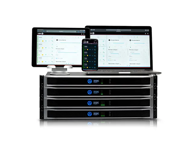 LEA Connect 704 70/100V DSP Installasjonsforsterker 4 x 700W, WiFi 