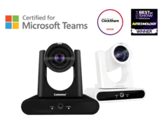 Lumens PTZ VC-TR60A Dual lens TEAMS Autotracking 4K 12xOpt. zoom 81° Fov.