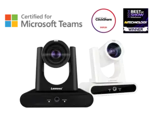 Lumens PTZ VC-TR60A Dual lens TEAMS Autotracking 4K 12xOpt. zoom 81° Fov.