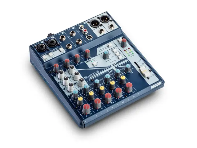 Soundcraft Notepad-8FX 8 kanals mikser 2 mik, 2 stereo, USB, FX 