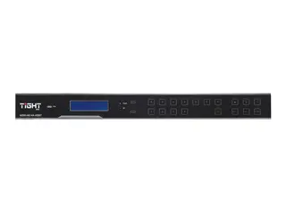 TiGHT AV HDBT Matrix Switcher 6x4+2 HDMI 2.0 4K60 4:4:4 2xHDBT inn/ut