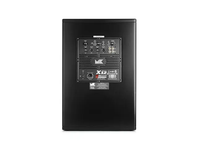 M&K X12 Dual 12" THX Ultra 2 400W RMS - Helt rå aktiv bass!!! 