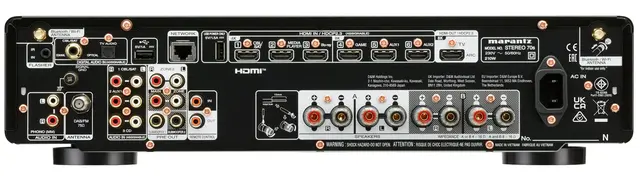 Marantz STEREO 70s - sort 2-kanals receiver m/HDMI og streaming 