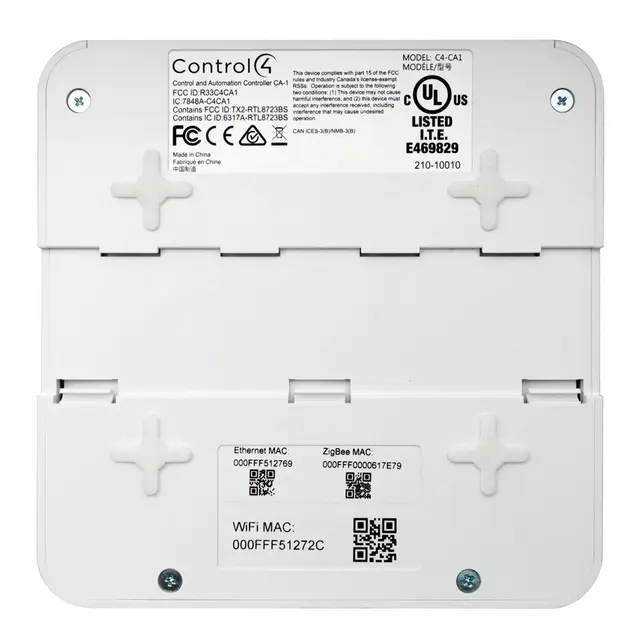 Control4 C4-CA1 Kontroller Lys, varme, sikkerhet og automasjon 