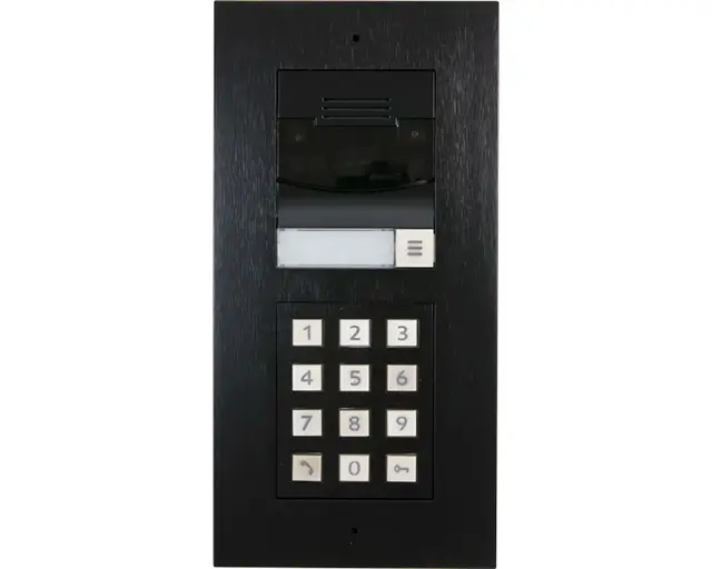 Control4 DS2 Innfelt Dørstasjon intercom og kodepanel Sort 