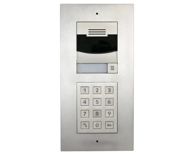 Control4 DS2 Innfelt Dørstasjon Intercom og kodepanel Brushed Nickel 