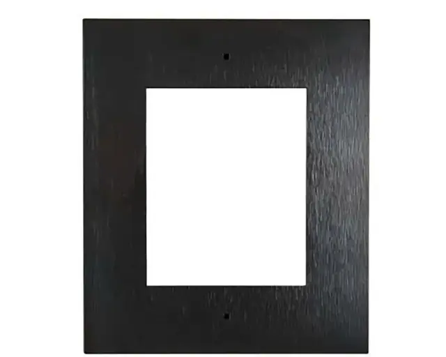 Control4 DS2MINI ramme Pynteramme i børstet sort aluminium 