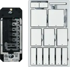 Control4 C4-KC240C, configurable keypad Programmerbar veggbryter led baklys