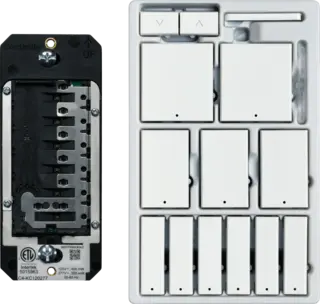 Control4 C4-KC240C, configurable keypad Programmerbar veggbryter led baklys