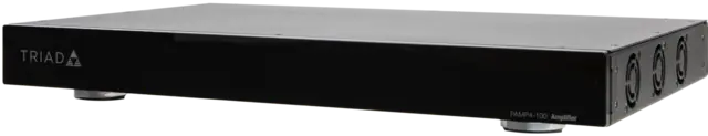 Triad 4 soners effektforsterker 8 x 100W i 4 ohm. 