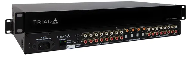 Triad lydmatrise 8:8 EQ stereo EQ 8:8 med 4 progammerbare digital inn 