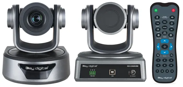 Key Digital PTZ USB kamera PTZ USB Camera IR RS-232 Visca Control 