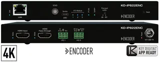 Key Digital KD-IP822ENC, 4K AVoIP 4K Enterprise AV over IP Encoder