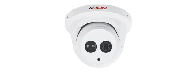 LILIN P2R6522E2 2MP Day & Night Auto IR Vandal Resistant IP Turret Camera 
