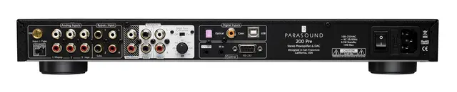 Parasound NewClassic 200 Pre Stereo forforsterker og DAC 