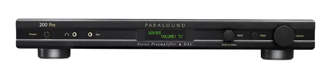 Parasound NewClassic 200 Pre Stereo forforsterker og DAC 
