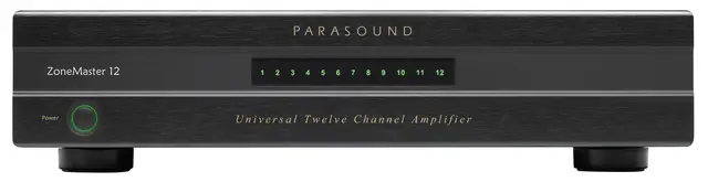 Parasound ZoneMaster 12 Amp 12 kanals effektforsterker 12x60W 