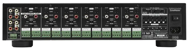 Parasound ZoneMaster 12 Amp 12 kanals effektforsterker 12x60W 