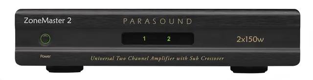 Parasound ZoneMaster 2 Amp 2 kanals effektforsterker 2x120W sub out 