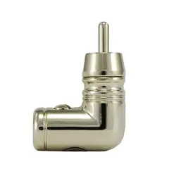 Planet Waves RCA 90 vinkel hann RCA hannplugg til HD signalkabel
