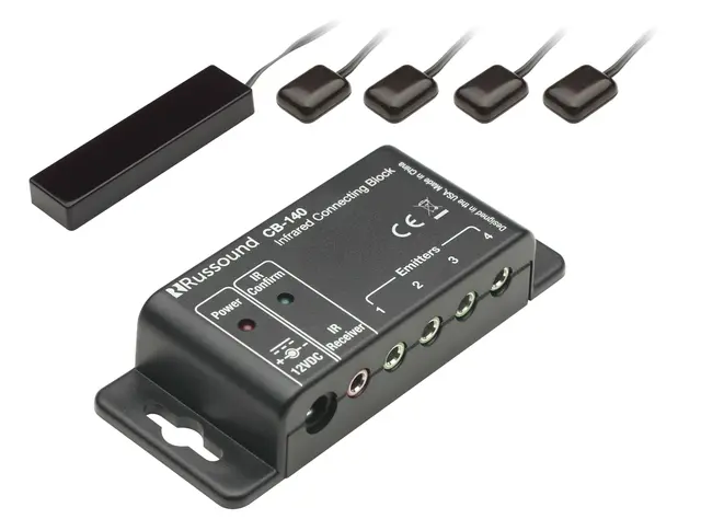 Russound SLM-1K IR Kit Mottaker og sender 12V strømforsyning 