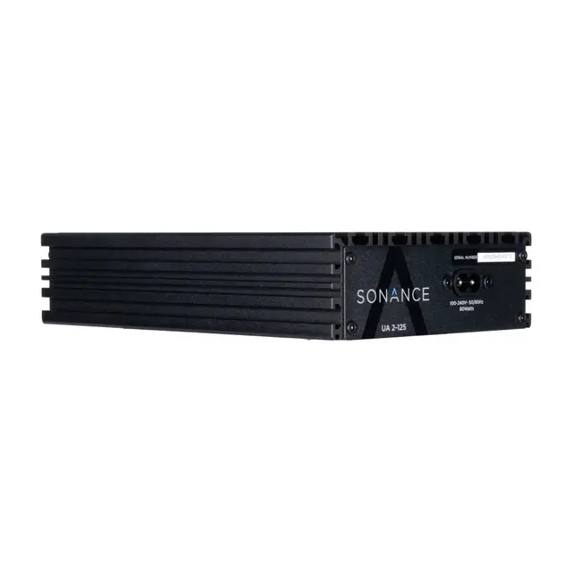 Sonance UA 2-125 effektforsterker 2 x kanals DSP effektforsteker 