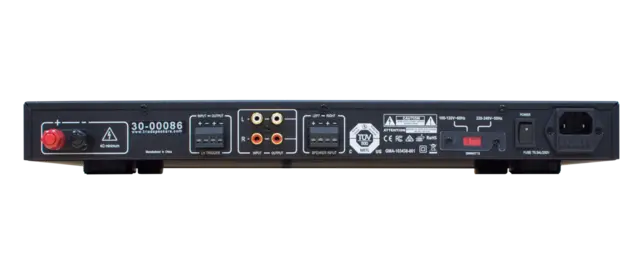 Triad RACKAMP 300 subwoofer forsterker Monoforsterker 300W med delefilter 