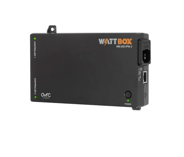 WattBox WB-250I-IPW-2, Compact 2-Outlet Wi-Fi Surge Protector 