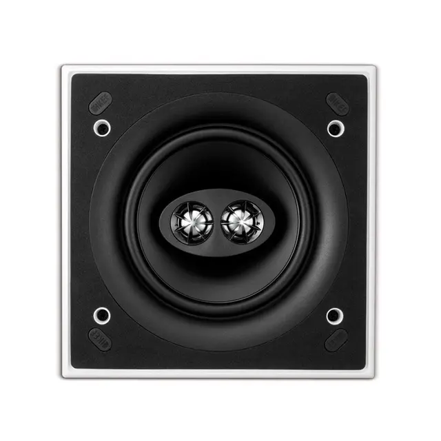 KEF 6,5" SPS Ci innfellingshøyttaler Firkantet Single Point Stereo - små rom! 
