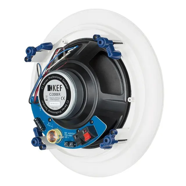 KEF 8" Uni-Q ER innfellingshøyttaler Magnetgrill og ultratynn ramme 