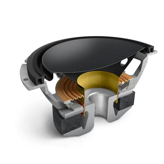 KEF R3 Meta - Valnøtt "Best-i-klassen" stativhøyttaler 