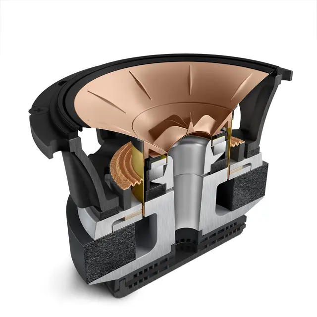 KEF R3 Meta - Valnøtt "Best-i-klassen" stativhøyttaler 