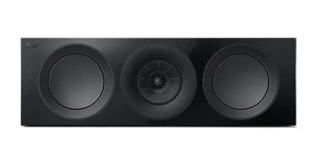 KEF R6 Meta - Sort "Best-i-Klassen" Senterhøyttaler 