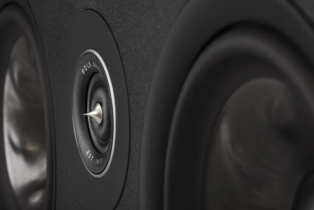 Polk Reserve R400 - sort Senterhøyttaler 2x6.5" 