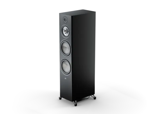 KEF R11 Meta - Sort, pris par 3-veis gulvstående flaggskiphøyttaler 