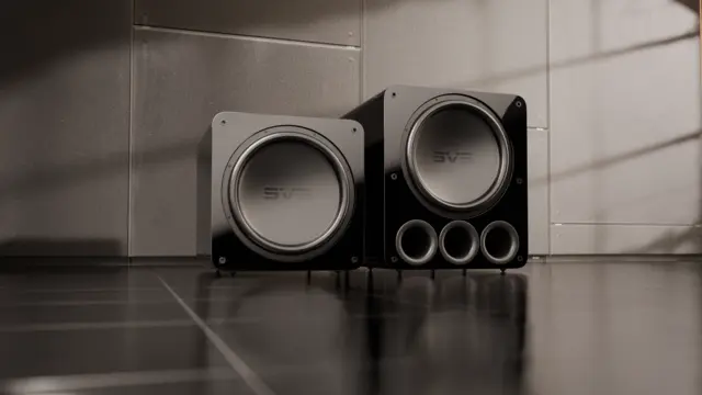 SVS PB17-Ultra R|Evolution - sort eik "Versting"-suben til SVS 