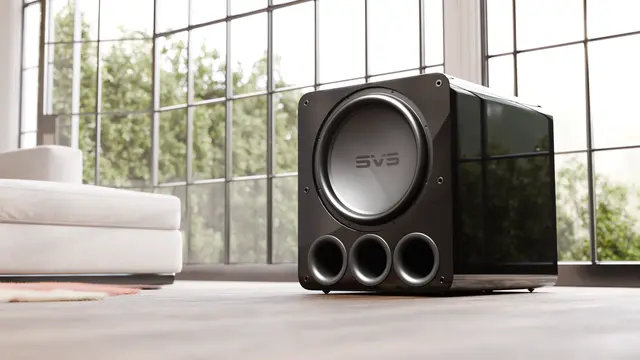 SVS PB17-Ultra R|Evolution - sort eik "Versting"-suben til SVS 