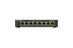 Netgear Ethernet Plus 8 porter 8x Port | 1Gbit/s | 62W PoE | Managed
