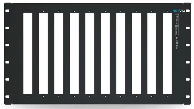 AVoIP NV RK-10 Rackmount 10 enheter 6U Monterinsbrakett for NV 1G RX/TX 