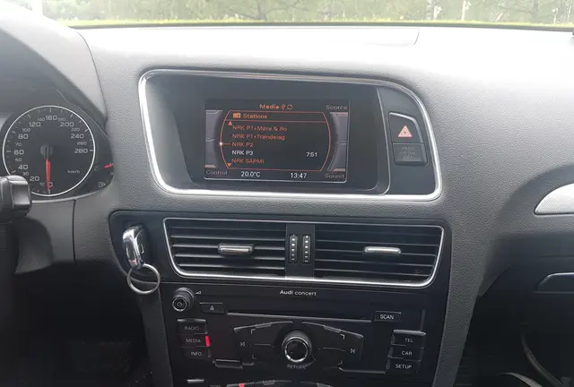norDAB Premium DAB-integrering Audi Audi m/Concert III/Symphony III 
