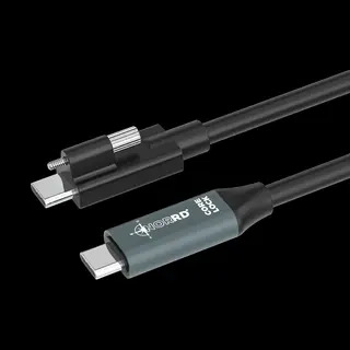 USBC til USBC 3.2 gen.2  CORE Lock 4.5m 4K@60Hz 20Gbps 100W 5A/20V