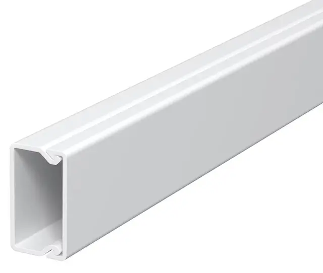 Kanallist onnline 15x30mm med tape Hvit kanal / kabelskjuler 