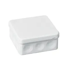 Koblingsboks AP 9 hvit, IP65 To-komponents AP 9 koblingsboks