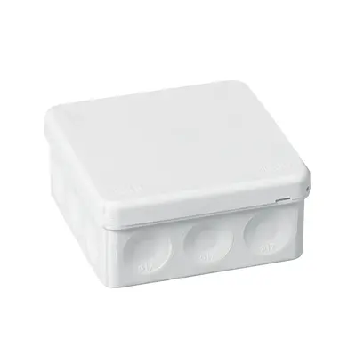 Koblingsboks AP 9 hvit, IP65 To-komponents AP 9 koblingsboks 